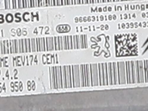 Engine control unit (ECU) CITROËN C3 Picasso (SH_) 1.4 VTi 95 (SH8FSC, SH8FP0, SH8FP6) | BP31052115M57  - Image 5
