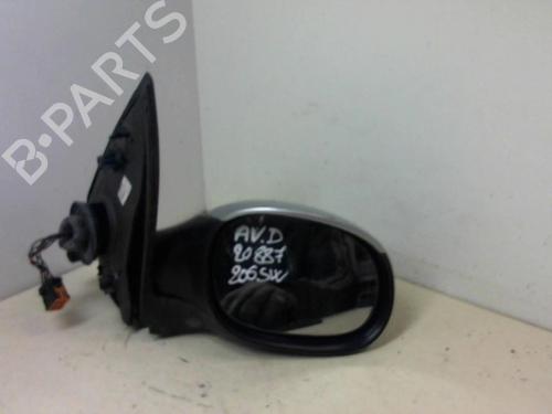 Used Right mirror PEUGEOT 206 SW (2E/K) 1.4 HDi (68 hp) 20954985