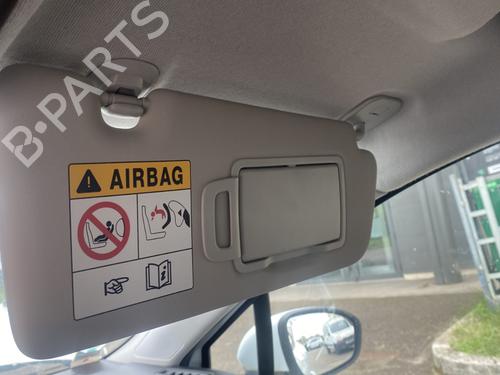 Used Right sun visor RENAULT CLIO V (B7_) 1.5 Blue dCi 85 (B7AG) (86 hp) 29209497