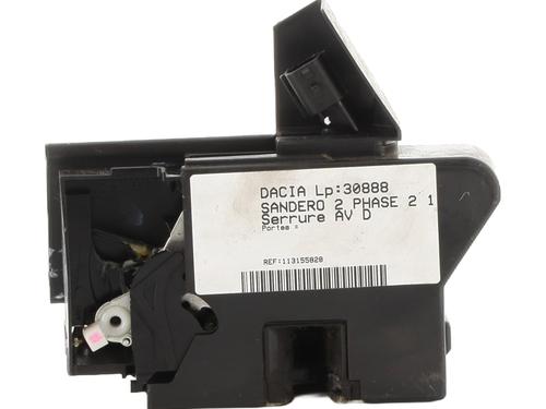Front right lock DACIA SANDERO II 1.0 SCe 75 (B8JC, B8JD, B8NC) | BP29629389C97 