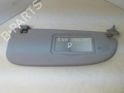 Used Right sun visor PEUGEOT 206+ (2L_, 2M_) 1.1 (60 hp) 22019319