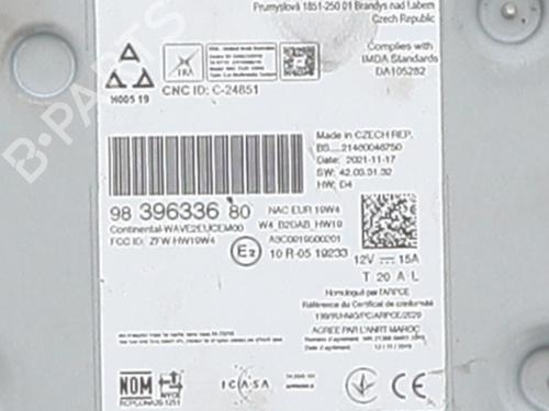 Radio CITROËN JUMPY III Van (V_) 1.5 BlueHDi 120 | BP31344300E6 - Image 6