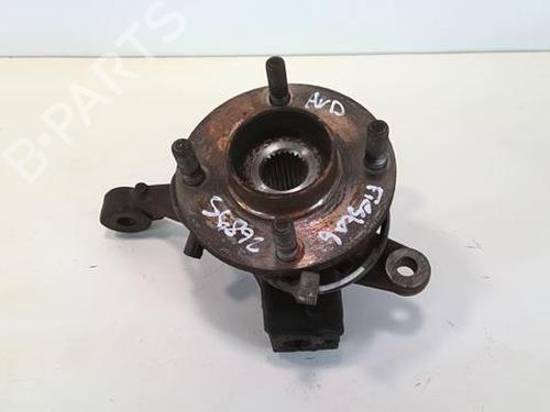 Used Right front steering knuckle FORD FIESTA VI (CB1, CCN) 1.4 TDCi (70 hp) 20941021