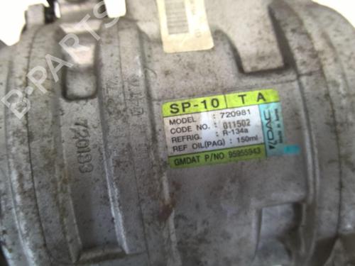 AC compressor CHEVROLET AVEO / KALOS Hatchback (T250, T255) 1.2 LPG | BP20943854M34 