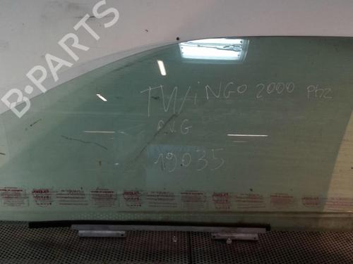Used Front left door window RENAULT TWINGO I (C06_) 1.2 16V (C06C, C06D, C06K) (75 hp) 20958059