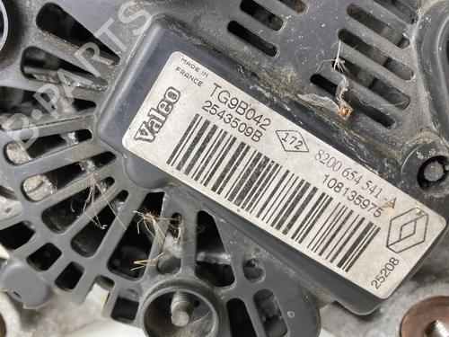Used Alternator Alternator RENAULT TWINGO II (CN0_) 1.2 16V (CN0K, CN0V, CN0A) (76 hp) 23790409 23790409
