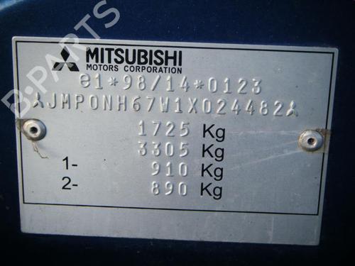 Venstre foran utvendig håndtak MITSUBISHI PAJERO PININ I (H6_W, H7_W) 2.0 GDI (H67W, H77W) | BP20940508C128 