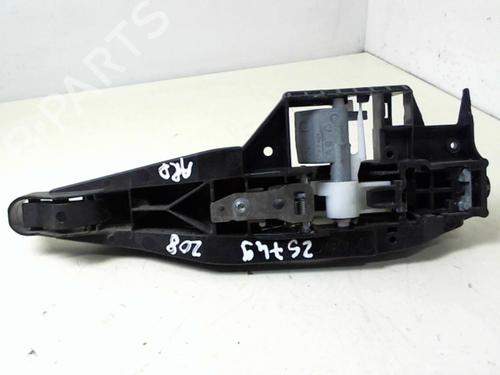 Used Rear right exterior door handle PEUGEOT 208 I (CA_, CC_) 1.4 HDi (68 hp) 20951854