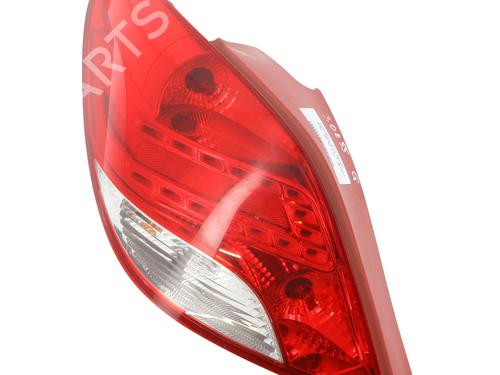 Used Left taillight PEUGEOT 207 (WA_, WC_) 1.4 HDi (68 hp) 23104314