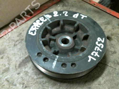Used Pulley RENAULT ESPACE III (JE0_) 2.2 12V TD (JE0E, JE0H, JE0P) (113 hp) 22019183