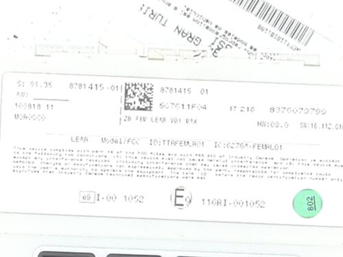 Fuse box BMW 3 Gran Turismo (F34) 320 d xDrive | BP30592233E1