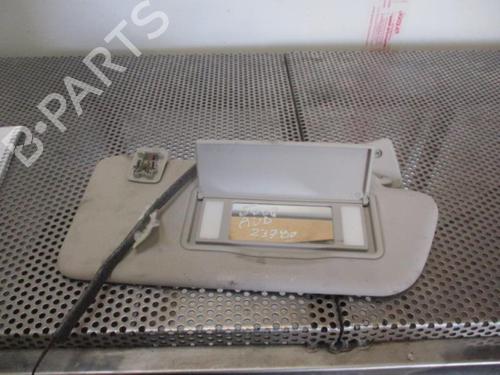 Right sun visor PEUGEOT 5008 (0U_, 0E_) 2.0 HDi 150 / BlueHDi 150 | BP20946576I2