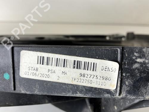 Used Radiator fan Radiator fan PEUGEOT 208 II (UB_, UP_, UW_, UJ_) 1.2 PureTech 100 (101 hp) 27893472 27893472