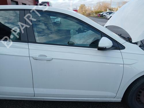 Dør højre fortil VW POLO VI (AW1, BZ1, AE1) 1.0 (75 hp) 33000021