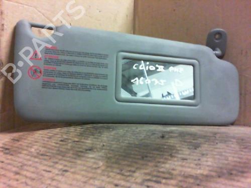Used Right sun visor RENAULT CLIO II (BB_, CB_) 1.4 16V (B/CB0L) (95 hp) 22917584