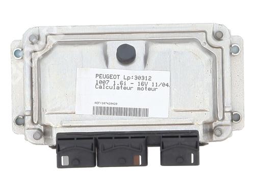 Used Engine control unit (ECU) PEUGEOT 1007 (KM_) 1.6 16V (109 hp) 26617293