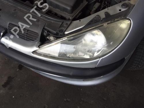 Used Left headlight Left headlight PEUGEOT 206 Hatchback (2A/C) 1.9 D (69 hp) 20971645 20971645
