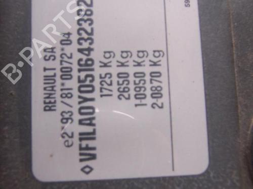 Tailgate RENAULT MEGANE I Classic (LA0/1_) 1.9 TDI | BP20960885C6 
