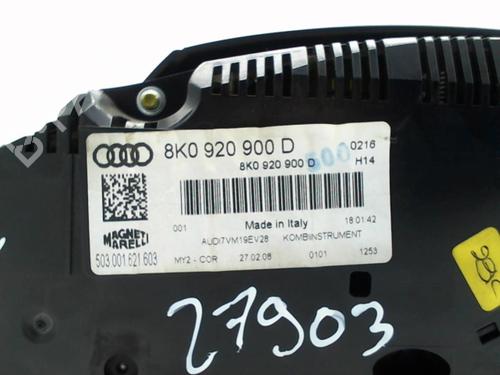 Used Instrument cluster AUDI A4 B8 (8K2) 2.0 TDI (143 hp) 20953395