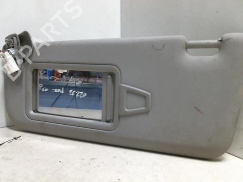 Used Left sun visor KIA PRO CEE'D (ED) 1.6 CRDi 115 (115 hp) 20951469