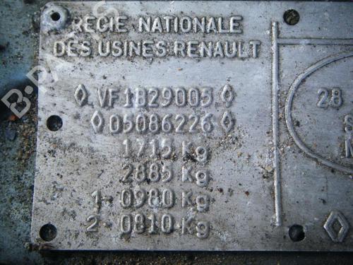 Used Parts RENAULT 25 (B29_)  2.1 Turbo-D FWD (B290, B29W)  1959745