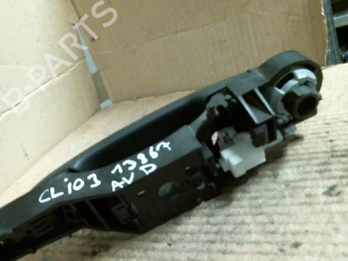 Front right exterior door handle RENAULT CLIO III (BR0/1, CR0/1) 1.2 16V (BR02, BR0J, BR11, CR02, CR0J, CR11) | BP20949837C129 