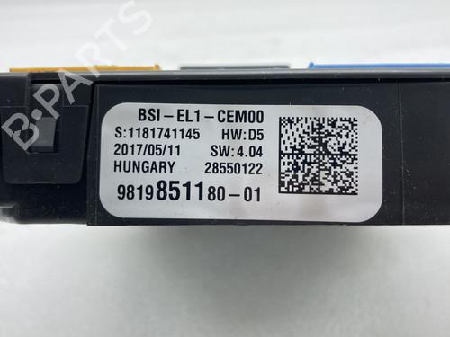 Used Fuse box Fuse box CITROËN C3 III (SX) 1.6 BlueHDi 100 (99 hp) 22786555 22786555