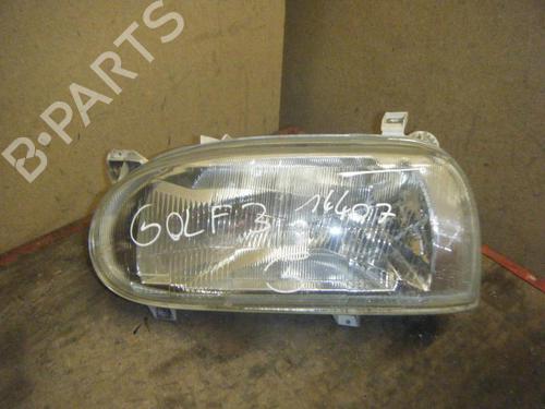 Used Left headlight VW GOLF III (1H1) 1.9 TD, GTD (75 hp) 22019820