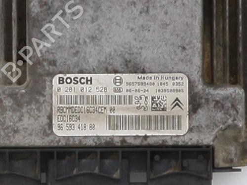 Engine control unit (ECU) PEUGEOT 206 SW (2E/K) 1.4 HDi | BP39954443M57 - Image 4