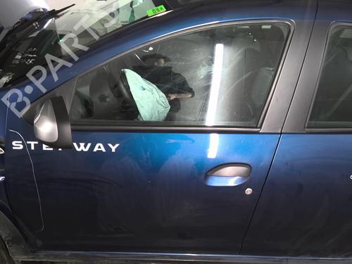 Dør venstre fortil DACIA LOGAN MCV II TCe 90 (K8M1, K8MA, K8AC) (90 hp) 23434319
