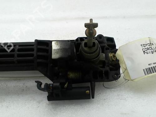 Front left exterior door handle TOYOTA COROLLA (_E12_) 2.0 D-4D (CDE120R, CDE120L_) | BP20971551C128 