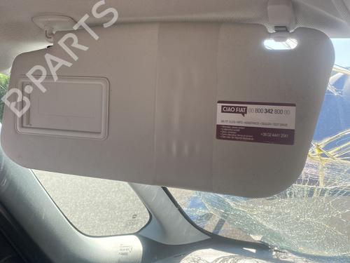 Used Left sun visor FIAT 500L (351_, 352_) 0.9 (199LYC1B) (105 hp) 25594036