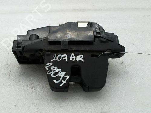 Used Tailgate lock PEUGEOT 207 (WA_, WC_) 1.6 HDi (92 hp) 20952749