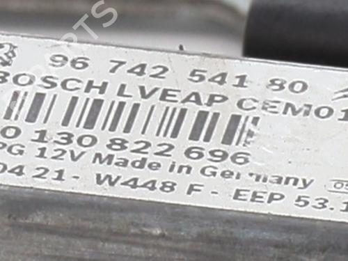 Front right window mechanism PEUGEOT 208 I (CA_, CC_) 1.6 HDi | BP27734065C23 