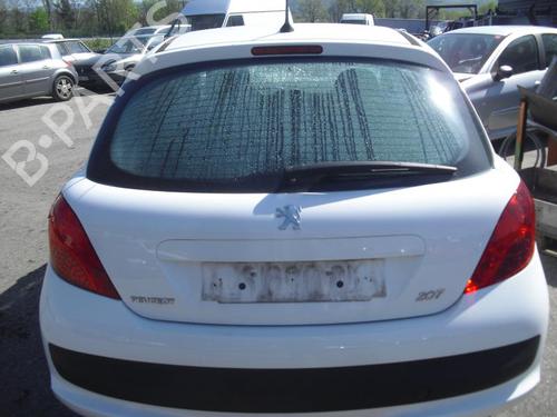 Used Tailgate PEUGEOT 207 (WA_, WC_) 1.4 HDi (68 hp) 22020294
