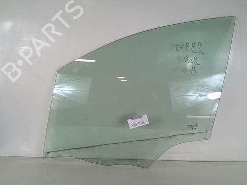 Used Front left door window PEUGEOT 208 I (CA_, CC_) 1.6 HDi / BlueHDi 75 (75 hp) 20956080
