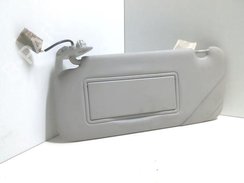 Left sun visor PEUGEOT 407 (6D_) 2.0 HDi 135 (6DRHRH, 6DRHRE, 6DRHRG, 6DRHRJ) | BP20966239I1 