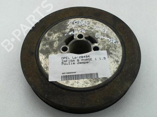 Used Pulley OPEL ZAFIRA / ZAFIRA FAMILY B (A05) 1.9 CDTI (M75) (120 hp) 20940905