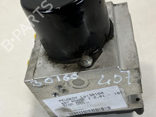 Used ABS pump PEUGEOT 407 (6D_) 2.0 16V (6DRFJC, 6DRFJE, 6DRFJF) (140 hp) 20938234