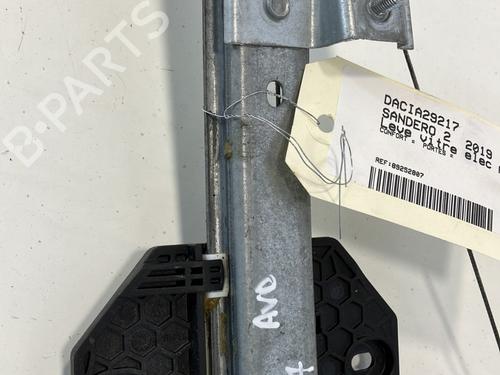 Front right window mechanism DACIA SANDERO II 1.0 SCe 75 (B8JC, B8JD) | BP20962290C23 