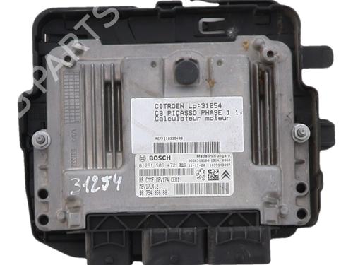 Engine control unit (ECU) CITROËN C3 Picasso (SH_) 1.4 VTi 95 (SH8FSC, SH8FP0, SH8FP6) | BP31052115M57  - Image 6