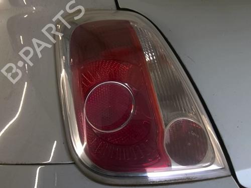 Used Left taillight FIAT 500 (312_) 1.2 (312AXA1A) (69 hp) 25587810