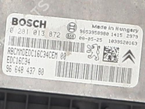 Elektronisk modul PEUGEOT 207 (WA_, WC_) 1.6 HDi | BP28585710M83 