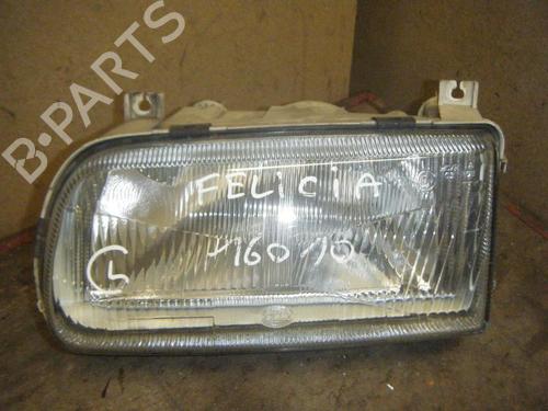Used Left headlight SKODA FELICIA II (6U1) 1.3 (54 hp) 22917638