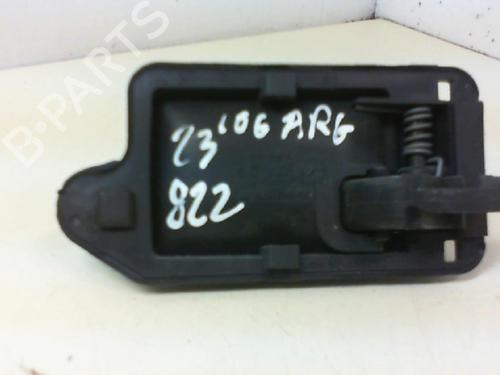 Used Rear left interior door handle PEUGEOT 106 II (1A_, 1C_) 1.4 i (75 hp) 20953938