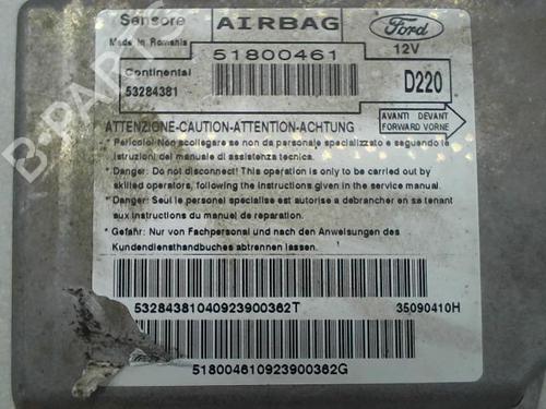 Used ECU airbags ECU airbags FORD KA (RU8) 1.2 (69 hp) 20956903 20956903