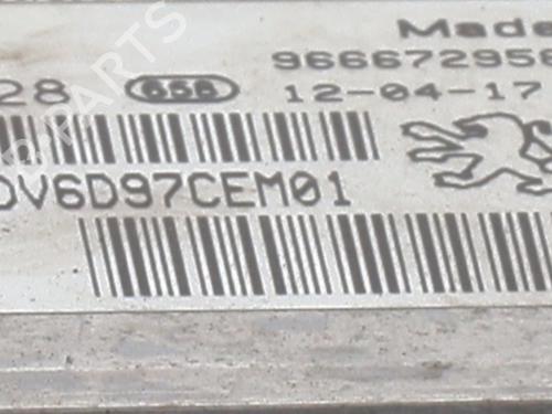 Engine control unit (ECU) PEUGEOT 208 I (CA_, CC_) 1.6 HDi | BP27734046M57