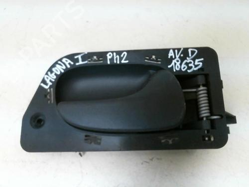 Used Front right interior door handle RENAULT LAGUNA I (B56_, 556_) 1.9 dTi (B56J) (98 hp) 20961086