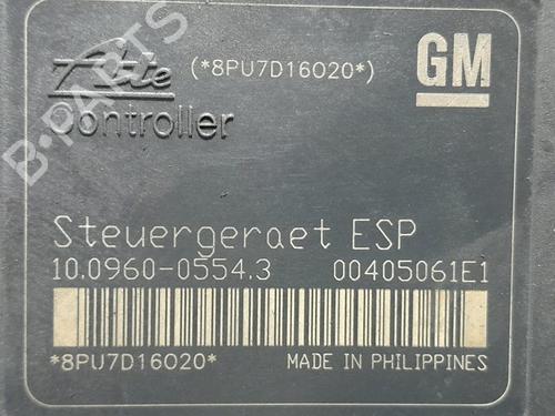 ABS Bremseaggregat OPEL ASTRA H (A04)  | BP20760291M43 