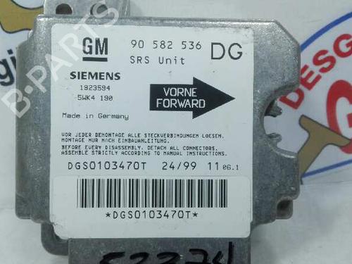 Kollisjonspute styreenhet OPEL ZAFIRA A MPV (T98) 2.0 DI 16V (F75) | BP20805960M53 